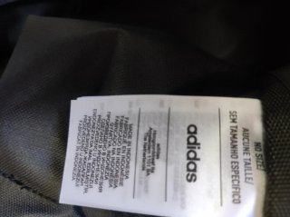 Bolsa deportiva Adidas negra 55x28x22cm