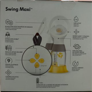 Medela Swing Maxi Extractor Leche Eléctrico Doble