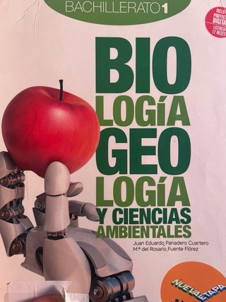 Libros de texto Biologia y geología 1 bachiller