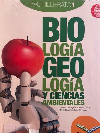 Libros de texto Biologia y geología 1 bachiller