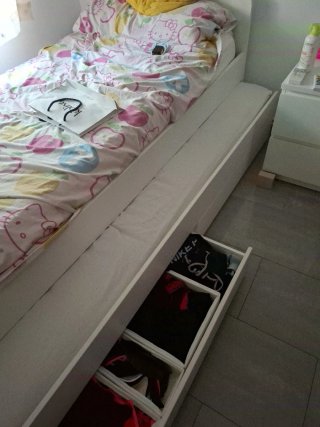 Cama nido Slakt con colchones y 2 cajones