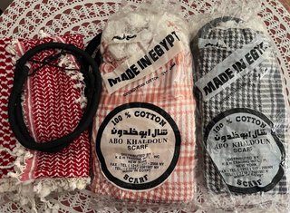 Chal árabe Abo Khaldoun (Keffiyeh/Shemagh)