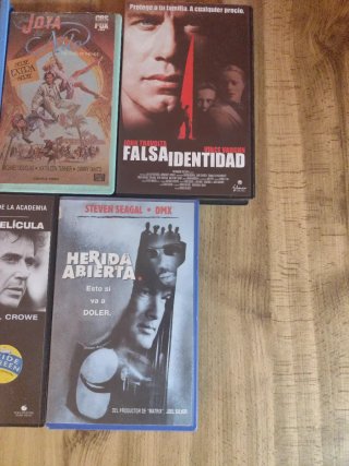 Lote 5 Películas VHS