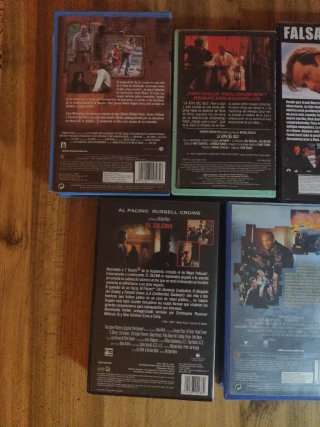 Lote 5 Películas VHS