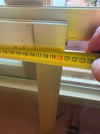 Ventana corredera de aluminio