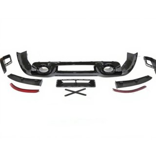 Paragolpes Trasero Porsche 911 992 Look Turbo