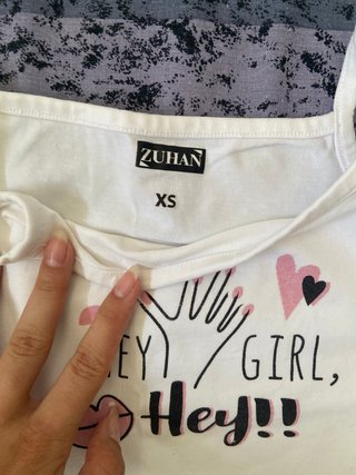 Top niña ZUZAN blanco