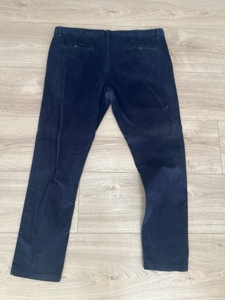 Pantalones micropana azul