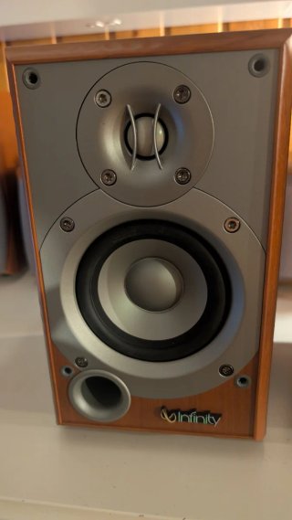 Pareja Altavoces Infinity Marrón/Gris