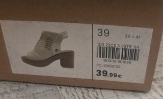 Sandalias Senda Road Beige Talla 39