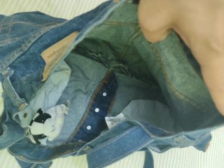 Bolso vaquero artesano