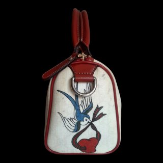 Bolso Gucci Small Supreme Joy Tattoo Heart