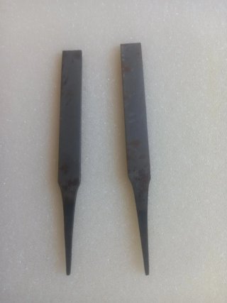 2 LIMAS PLANAS PARALELAS 3 " FINAS