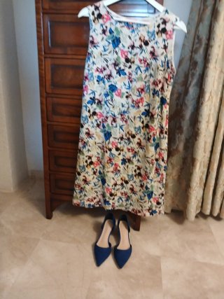 Vestido estampado floral