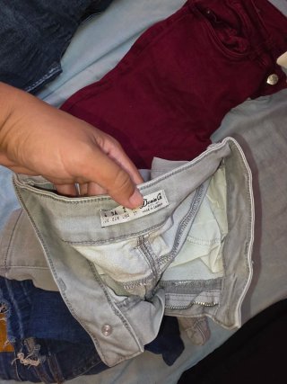 Lote 10 Pantalones Pitillo Talla 34/36