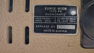 Proyector Euming p8 Antiguo Beige