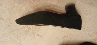 Zapatos de tacón negros para mujer