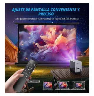 Mini Proyector 4K WiFi 6 1080p 2.4/5G