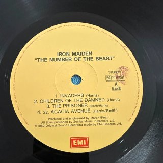 Iron Maiden - The Number of the Beast LP