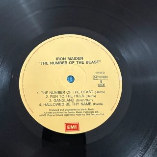Iron Maiden - The Number of the Beast LP