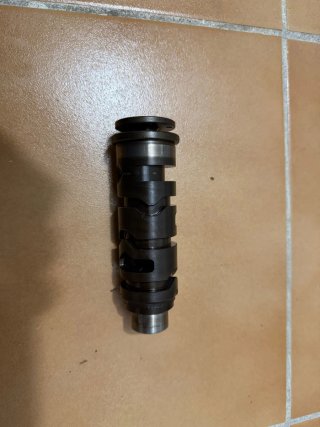 Eje de levas de motocicleta