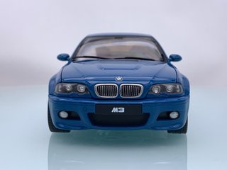 1:18 BMW M3 E46 Coupé 2000 Azul Laguna Seca Norev