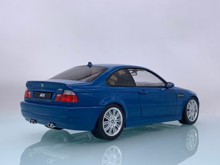 1:18 BMW M3 E46 Coupé 2000 Azul Laguna Seca Norev
