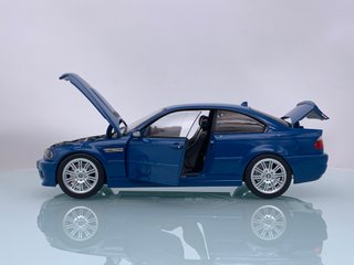1:18 BMW M3 E46 Coupé 2000 Azul Laguna Seca Norev