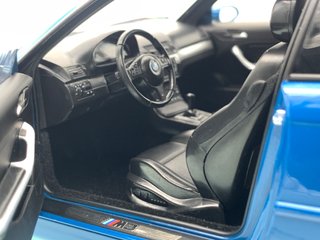 1:18 BMW M3 E46 Coupé 2000 Azul Laguna Seca Norev