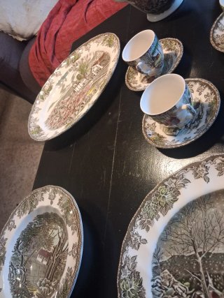 Vajilla Johnson Bros 48 piezas