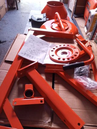 Hormigonera 70L Naranja