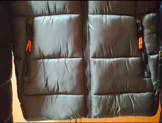 Superdry Hood Colour Block Sport Puffer S