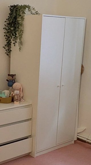 Cómoda 6 cajones + Armario 2 puertas IKEA
