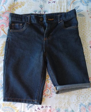 Pantalón corto vaquero niño