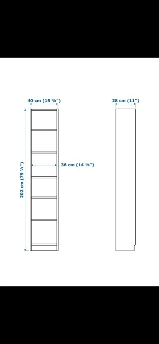 Estantería Billy Ikea Blanca