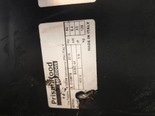 Horno de pizzas doble trifásico