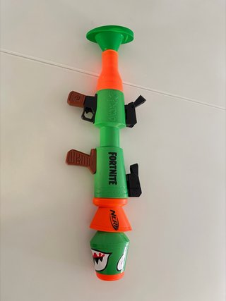 Juguete Fortnite Nerf Lanzador Verde Naranja