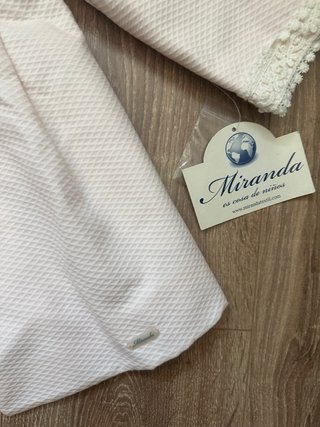 Abrigo y capota Miranda rosa