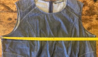Abito jeans Marina Rinaldi senza maniche