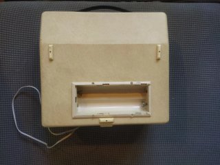 Tocadiscos Portátil Cosmo B3210 Beige/Negro