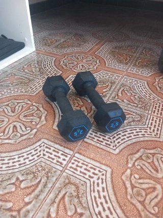 2 Pesas 2.5 kg Decathlon