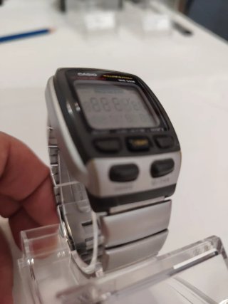 Reloj Casio DB-37H Data Bank Plata