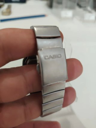 Reloj Casio DB-37H Data Bank Plata