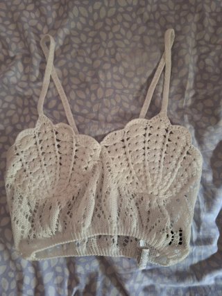 Top Crochet Blanco