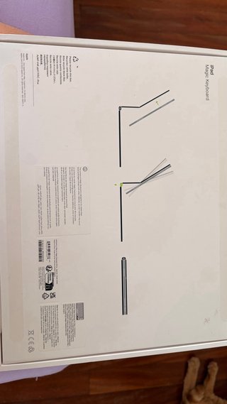 Magic Keyboard iPad Air 13 blanco