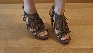 Sandalias XTI serraje gris n°36
