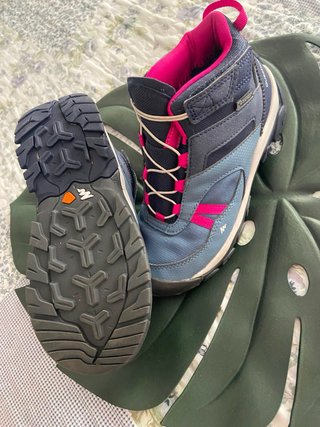 Botas Quechua niño/niña azul y rosa