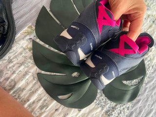 Botas Quechua niño/niña azul y rosa