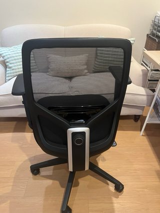 Silla de estudio negra