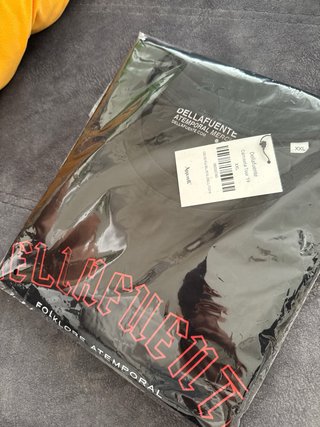 Camiseta Dellafuente Negra Talla XXL